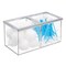 Interdesign InterDesign Clear Plastic Bath Accessory Set 20470 - alternate 5